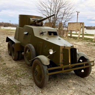 Armored car BA-3, replica